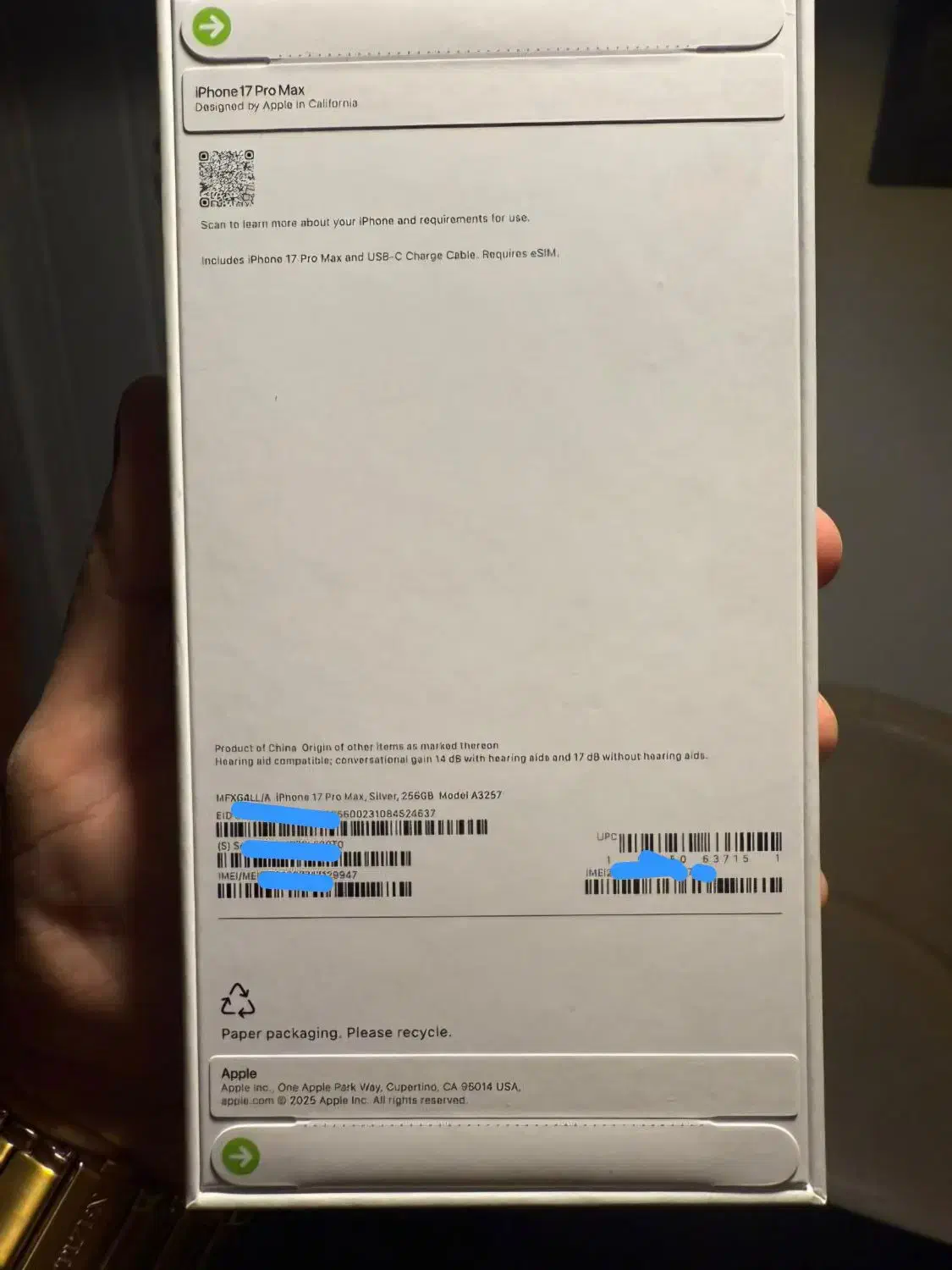 آیفون iPhone 17 Pro Max 256|موبایل|تهران, سعادت‌آباد|دیوار