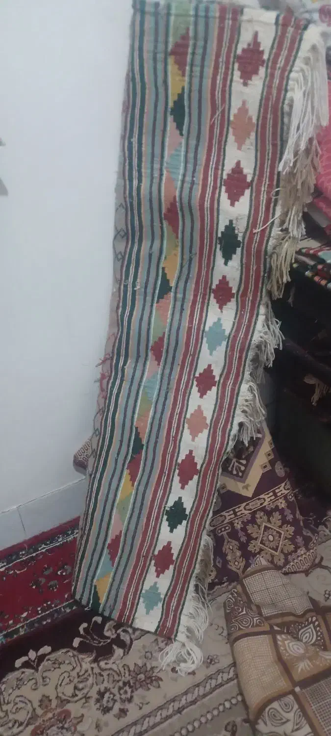 گلیم سنتی|گلیم، جاجیم، گبه|مشهد, نظام دوست|دیوار