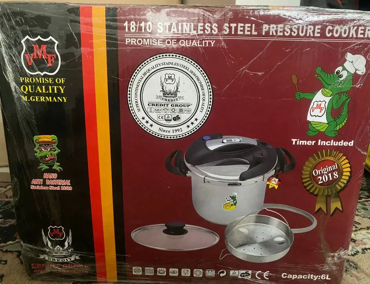 زودپز۶ لیتری vmf|ظروف پختوپز|تهران, آسمان|دیوار