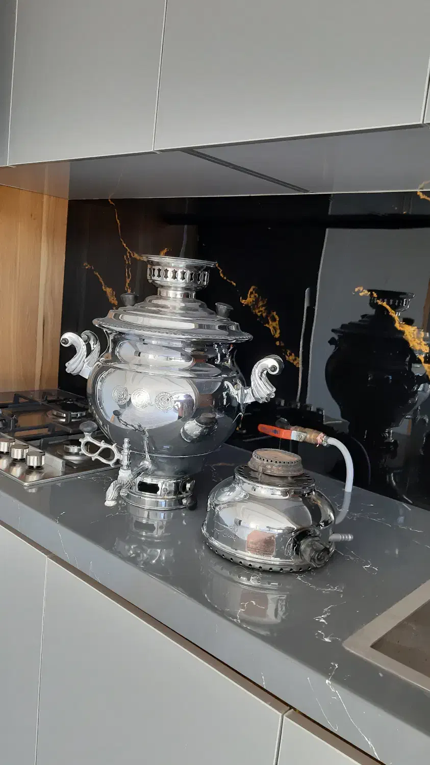 سماور درحدنو|سماور، چای‌ساز، قهوه‌ساز|قروه, |دیوار