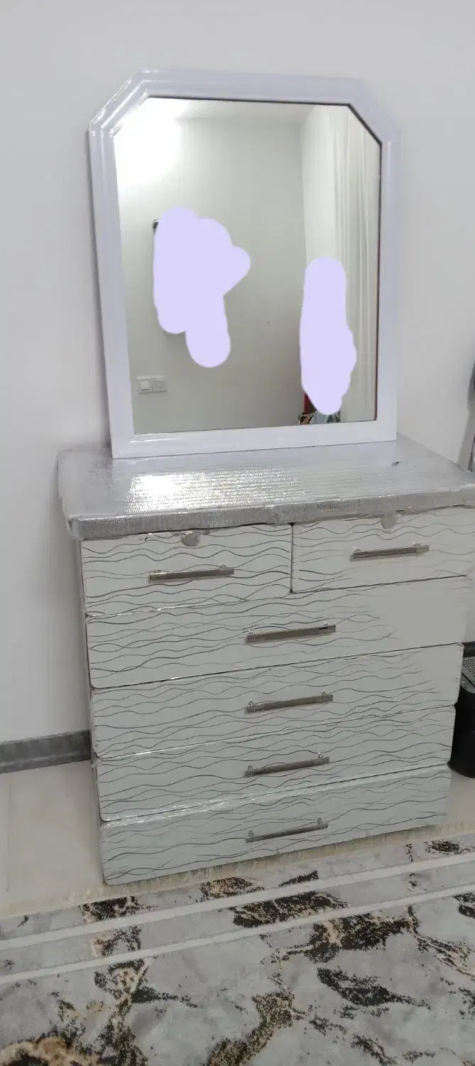 ایینه دراورسالم خودم برچسب زدم|جاکفشی، کمد، دراور|سبزوار, هویزه|دیوار