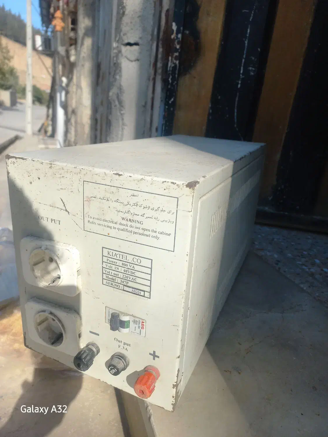 مبدل برق ۴۸ به ۲۲۰ ۸۰۰ وات با دو خروجی|سایر لوازم برقی|گرگان, |دیوار