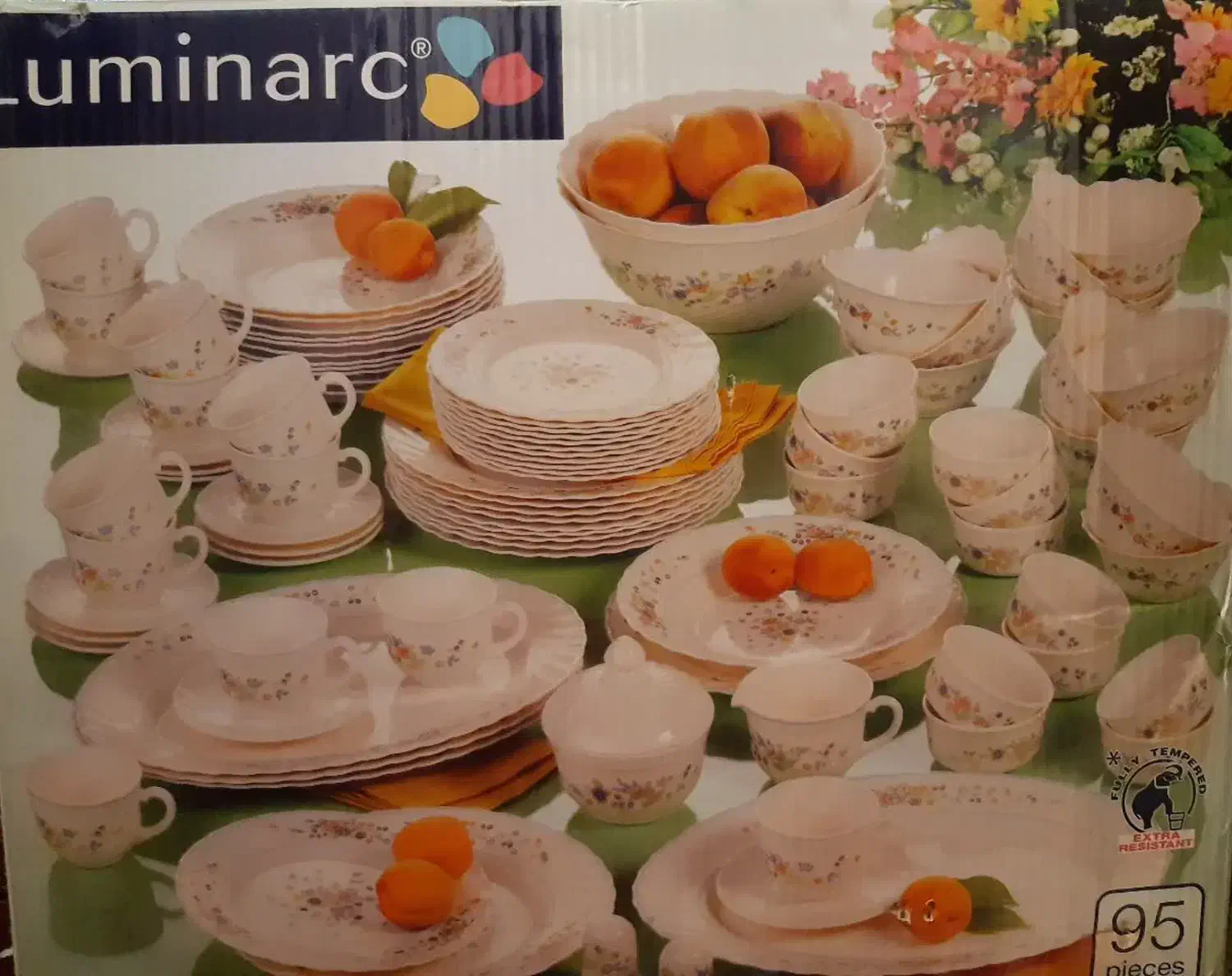 سرویس آرکوپال 95 پارچه ویکتوریا فرانسه|ظروف سرو و پذیرایی|سمنان, |دیوار