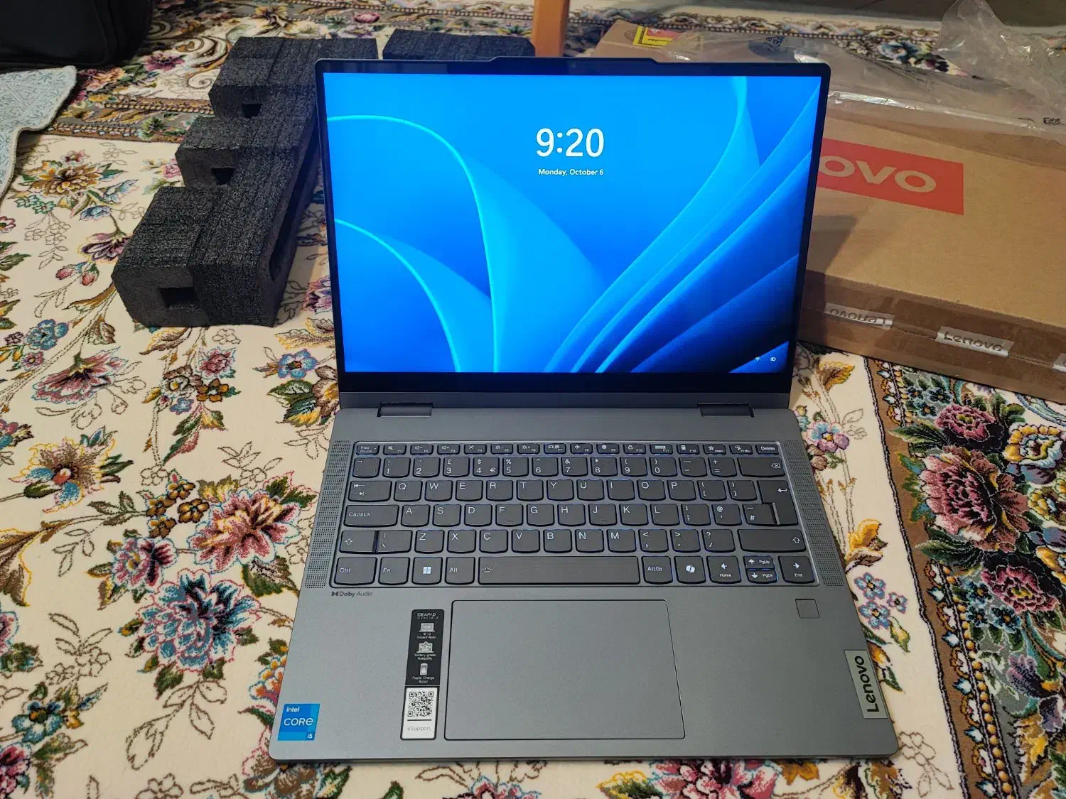 لنوو ideapad 5 2 in 1 تبلت شو- ۱۰۰% نو + قلم اصلی|رایانه همراه|تهران, خواجه نظام الملک|دیوار