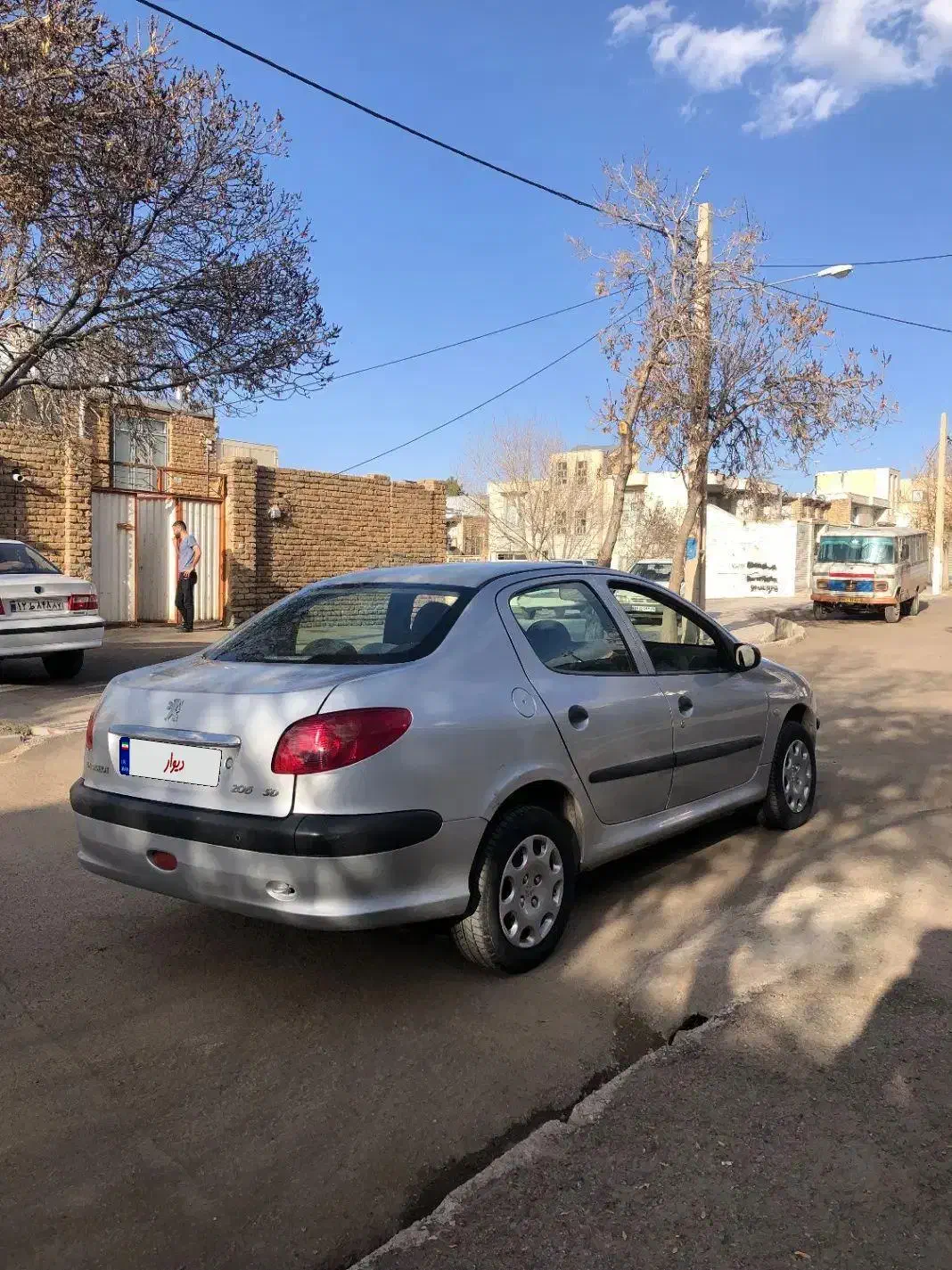 پژو206 sd v8|خودرو سواری و وانت|زنجان, |دیوار