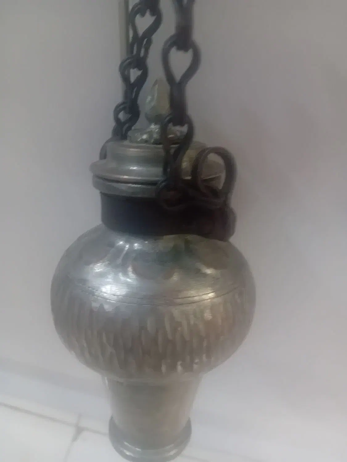 روغن دانی قدیمی|صنایع دستی و سایر لوازم تزئینی|قم, منبع آب|دیوار