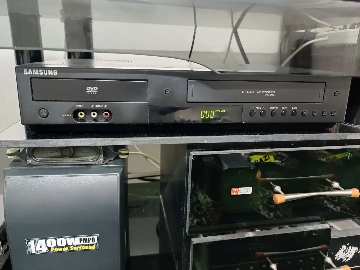 ویدیو دبل سامسونگ تمیز و سالم|پخش‌کننده DVD و ویدیو|گنبد کاووس, |دیوار