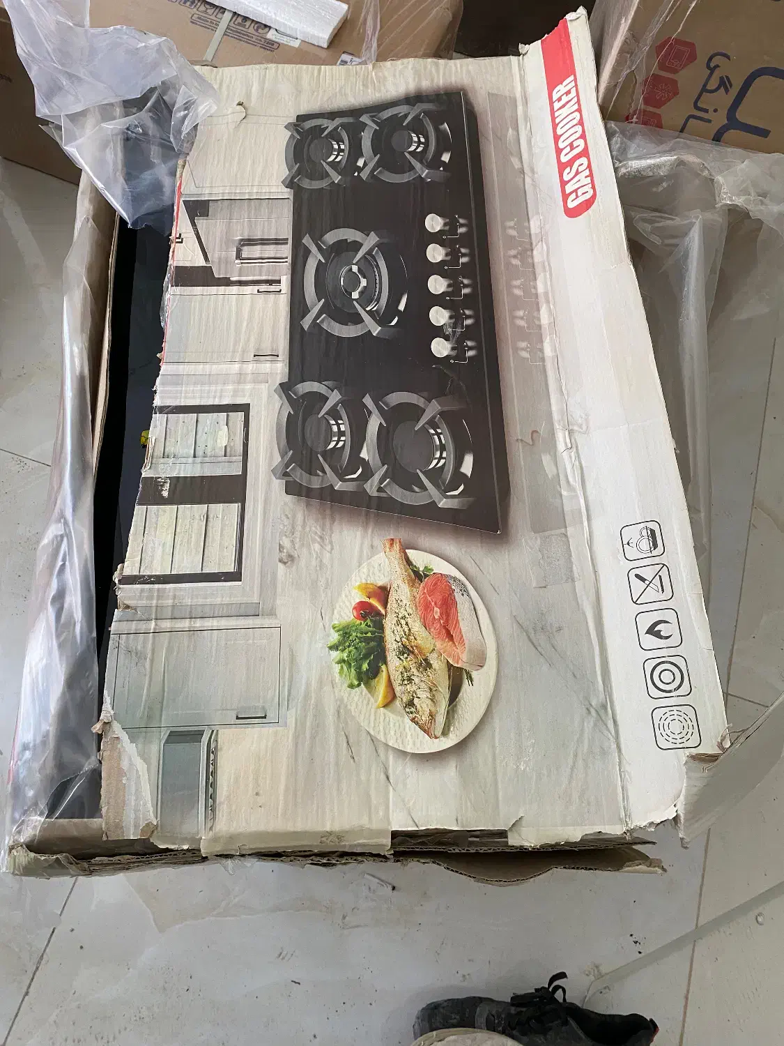 گاز صفحه ای نو|اجاق گاز و لوازم برقی پخت‌وپز|بجنورد, |دیوار