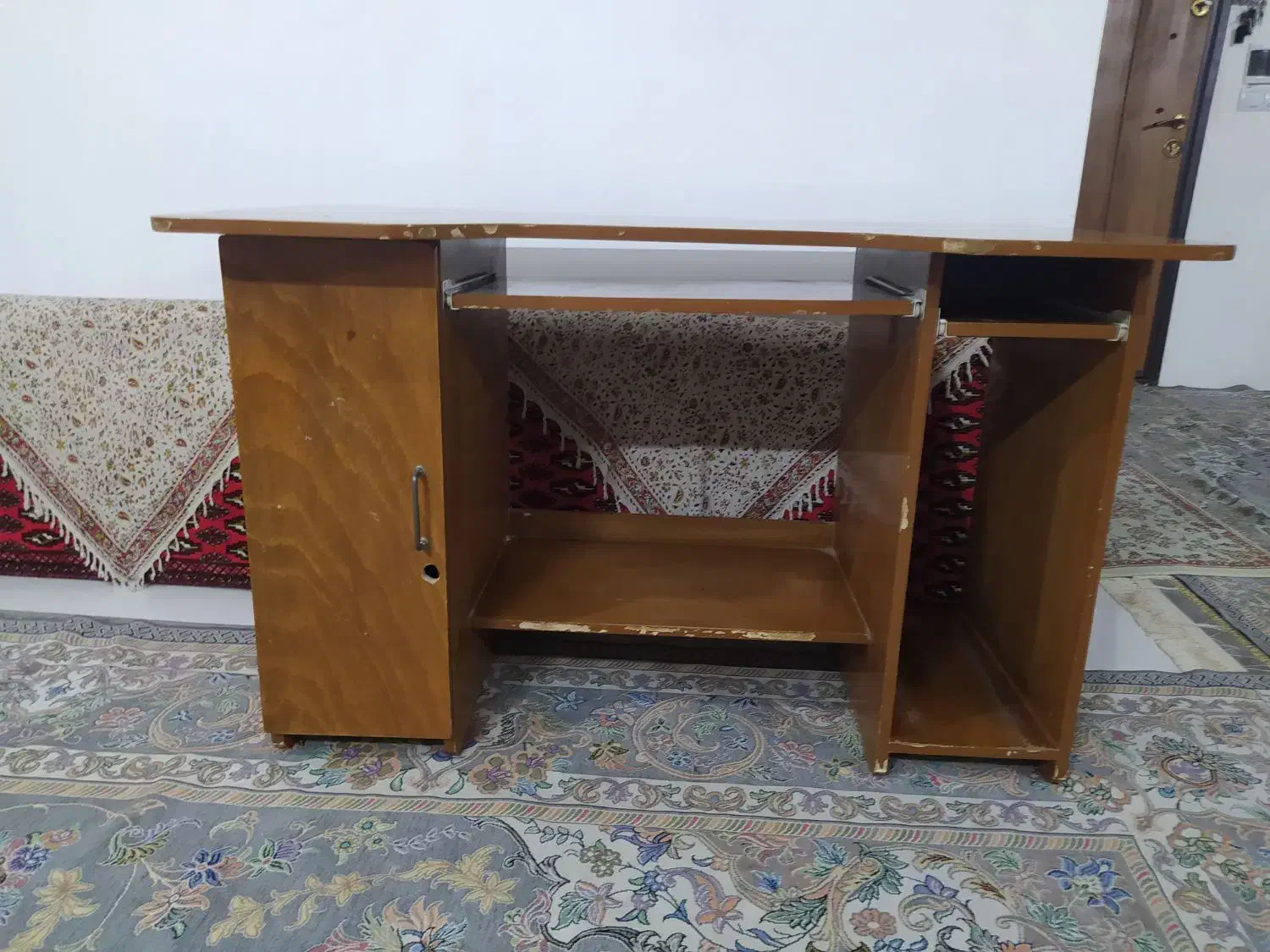 میز چوبی کامپیوتر|میز تحریر و کامپیوتر|مشهد, رده|دیوار