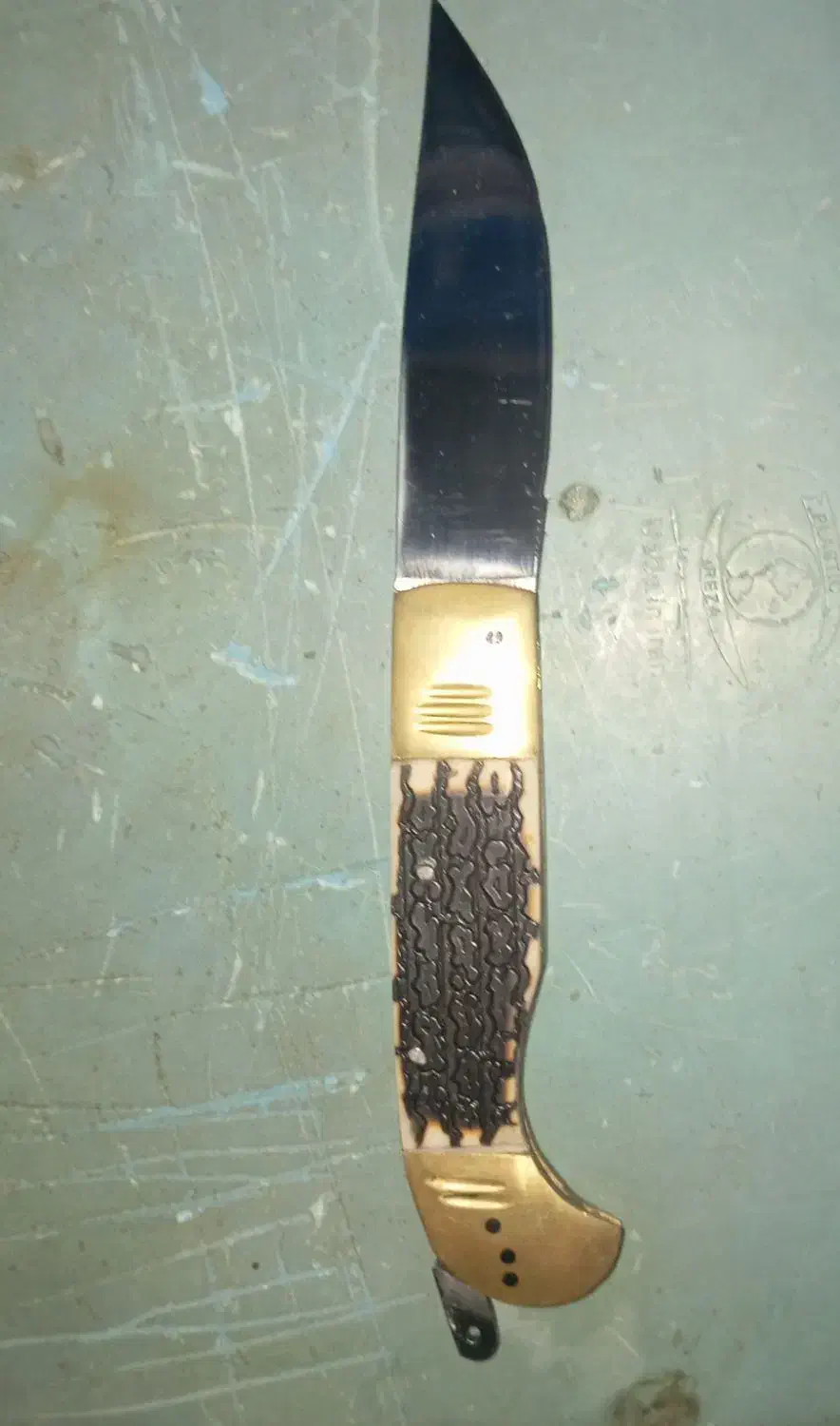 چاقو دنده ای هفت دنده استیل|کلکسیون اشیاء عتیقه|کارون, |دیوار