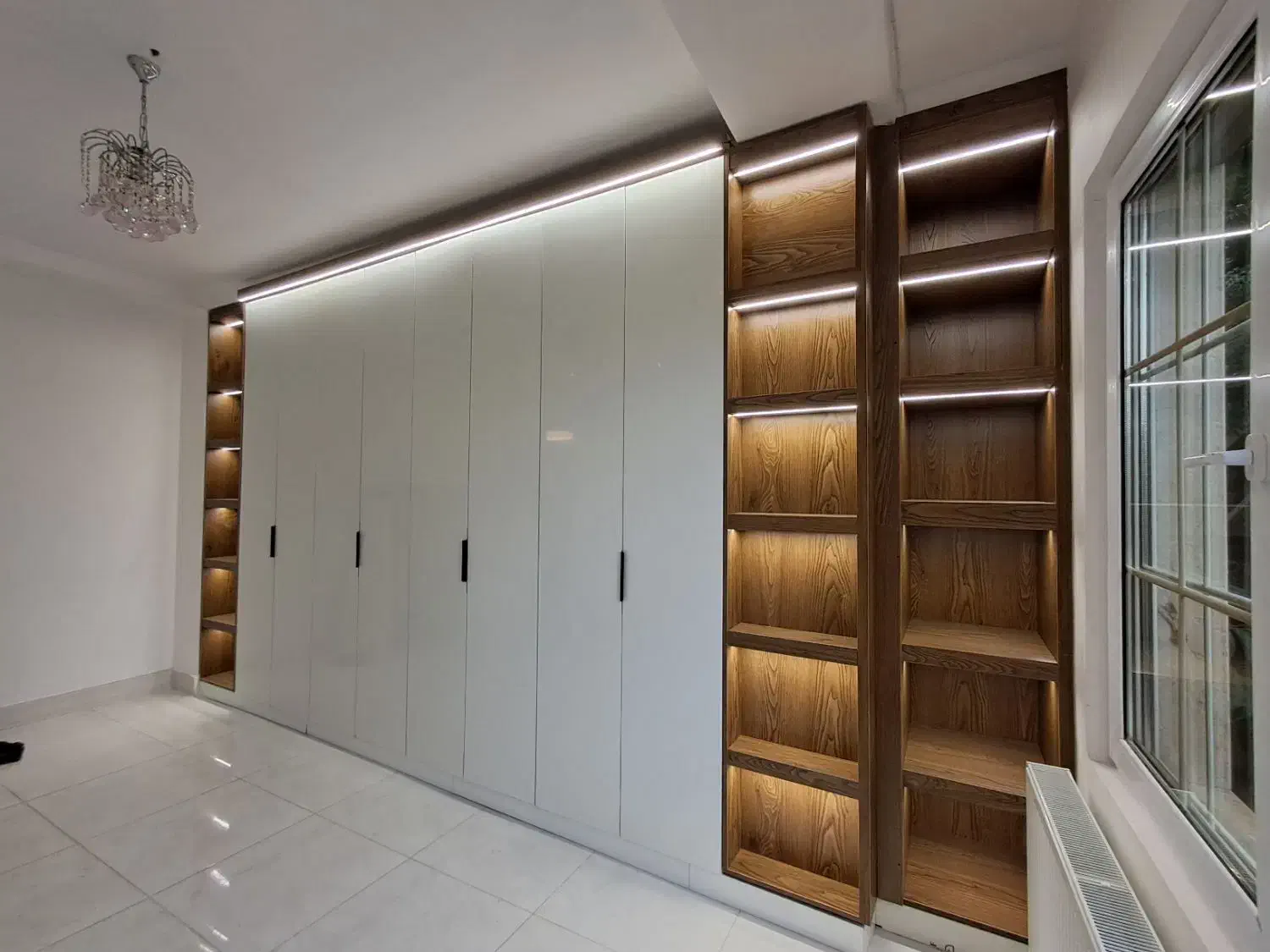 اجرای انواع کابینت ،کمد دیواری،پله چوبی|خدمات پیشه و مهارت|چابکسر, |دیوار