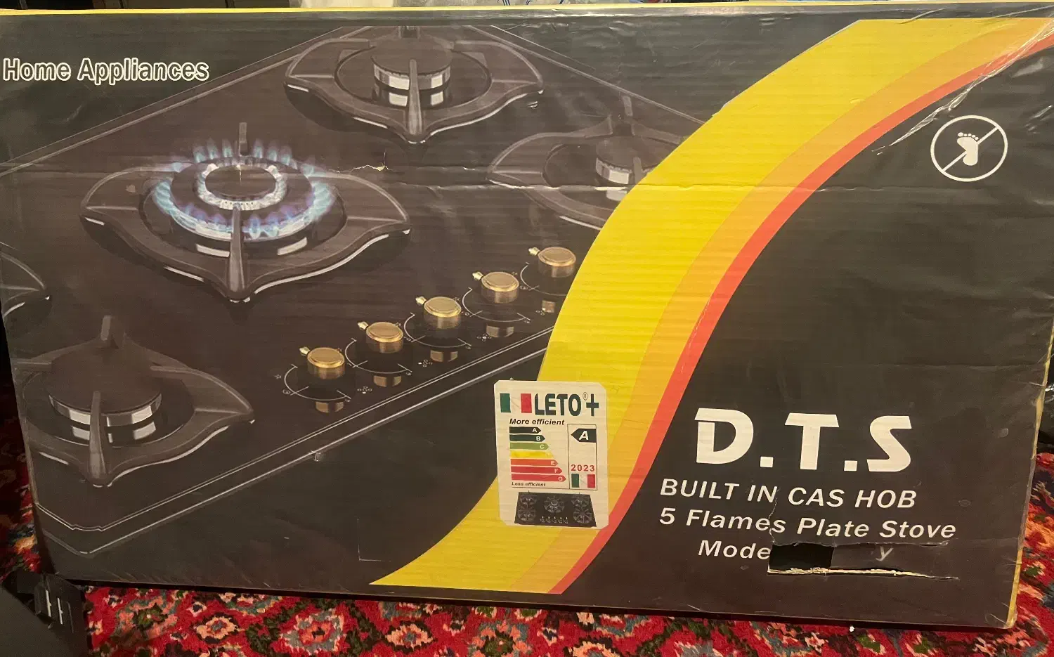 گاز صفحه ای شیشه ای|اجاق گاز و لوازم برقی پختوپز|قم, باغ شازده|دیوار