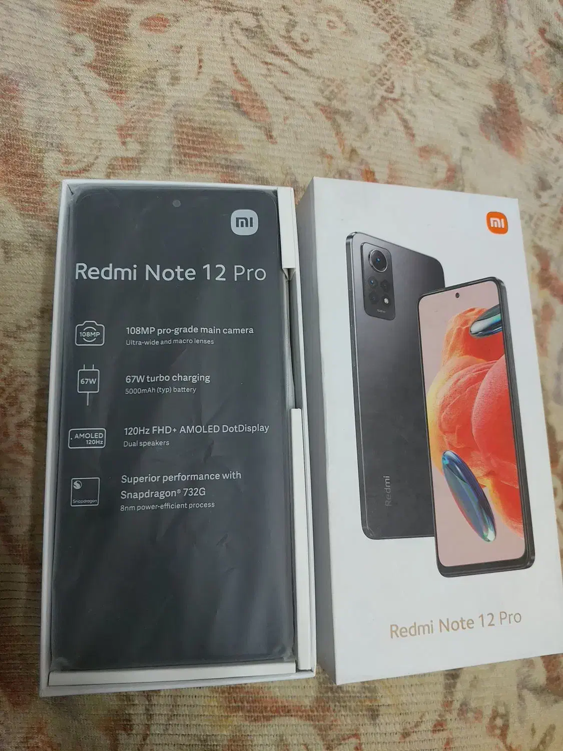 ردمی نوت ۱۲ پرو|موبایل|اصفهان, کساره|دیوار