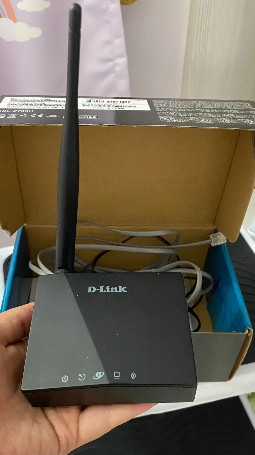 مودم -روتر +adsl2و بی سیم دی-لینک|مودم و تجهیزات شبکه|تبریز, |دیوار