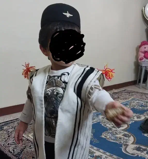 لباس محلی بختیاری بجه گانه|کفش و لباس بچه|اهواز, پردیس دو|دیوار