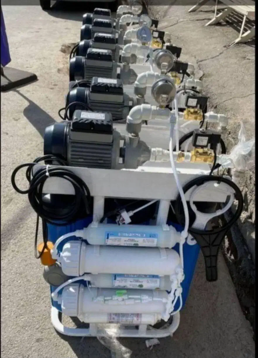 تصفیه آب نیمه صنعتی ۸۰۰ کالن|آبسردکن و تصفیه آب|قزوین, |دیوار