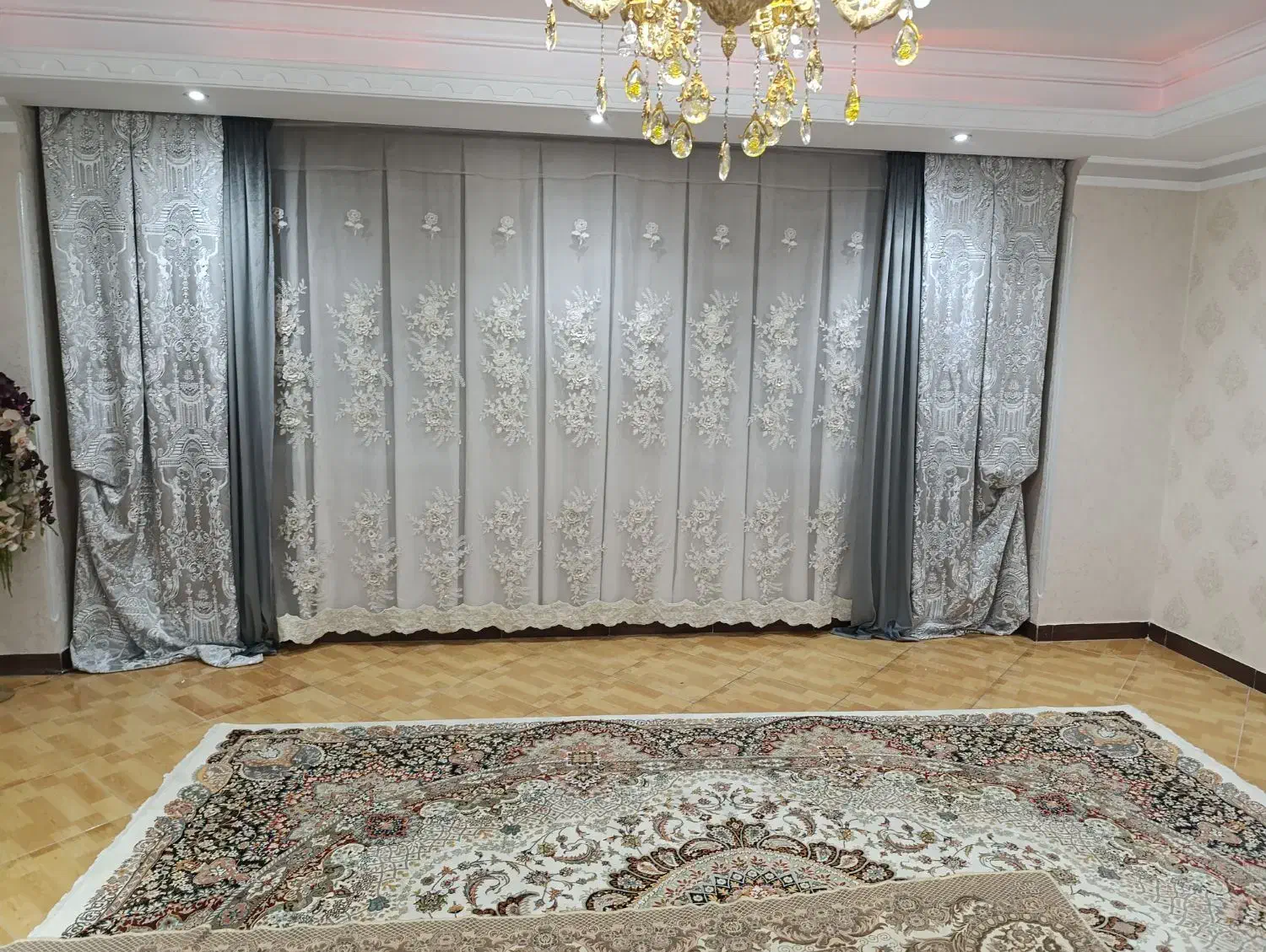 پرده سالم|پرده، رانر، رومیزی|تهران, شهرک دریا|دیوار