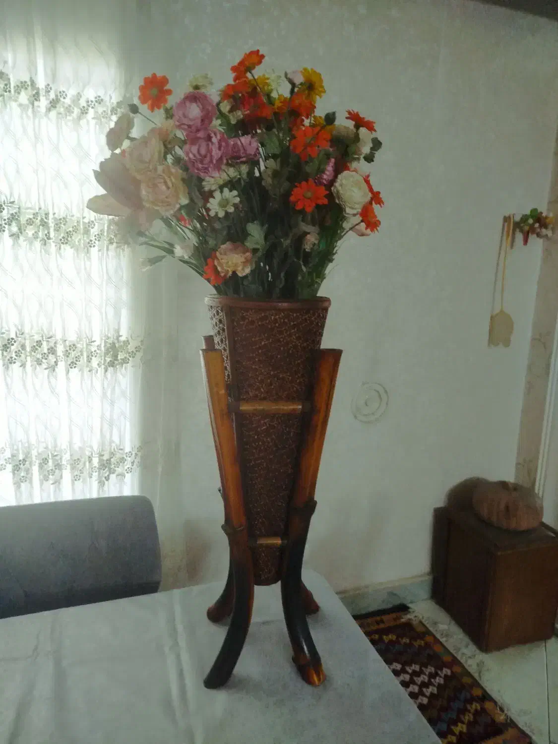 گلدان زیبا|گل مصنوعی|تهران, ستارخان|دیوار