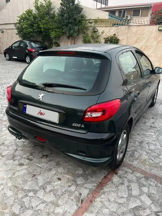 پژو ۲۰۶ تیپ ۴ اتومات فرانسوی|خودرو سواری و وانت|رشت, جانبازان|دیوار