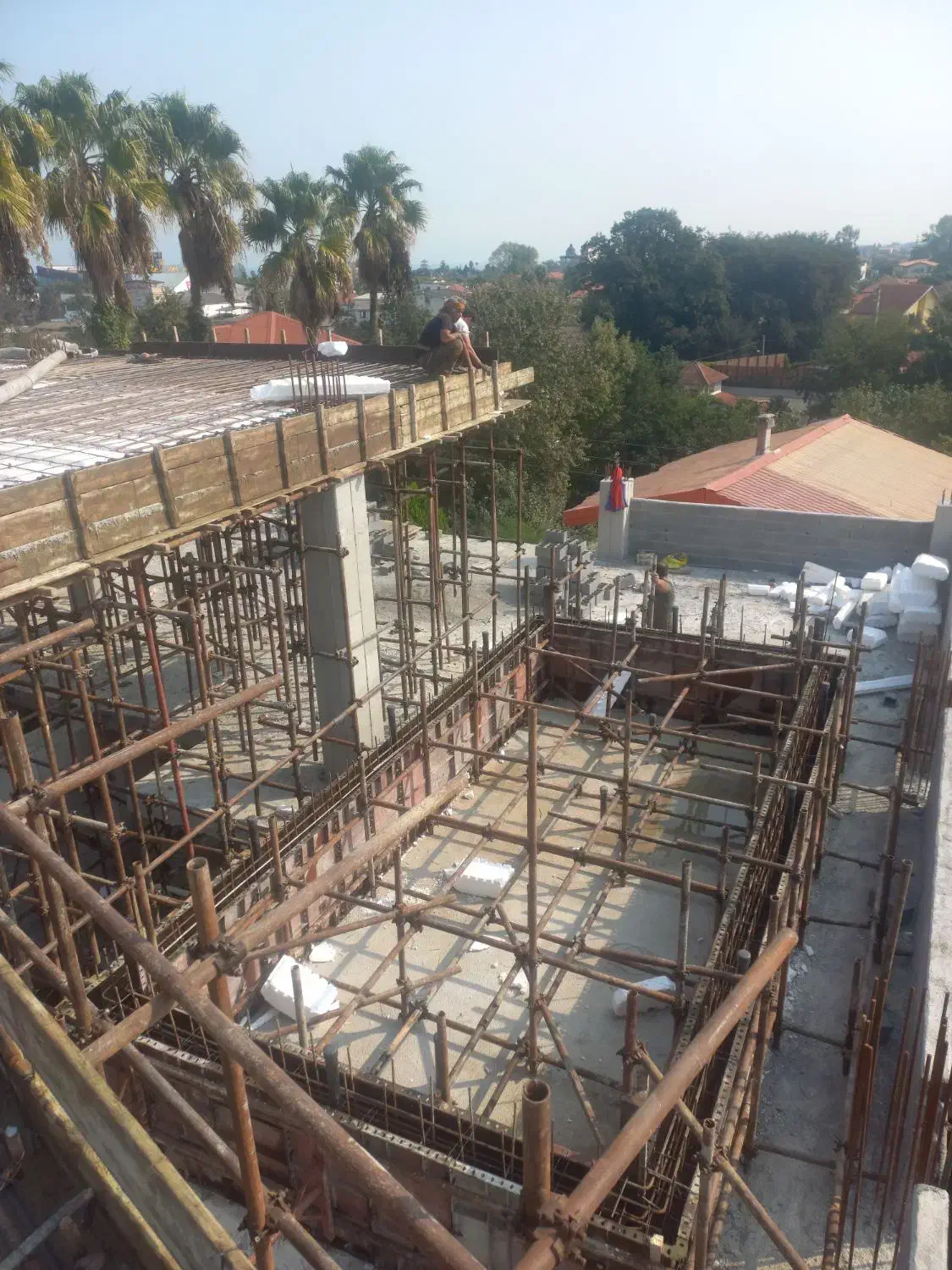 صفر تا صد اسکلت بتنی و استخر|خدمات پیشه و مهارت|نور, |دیوار