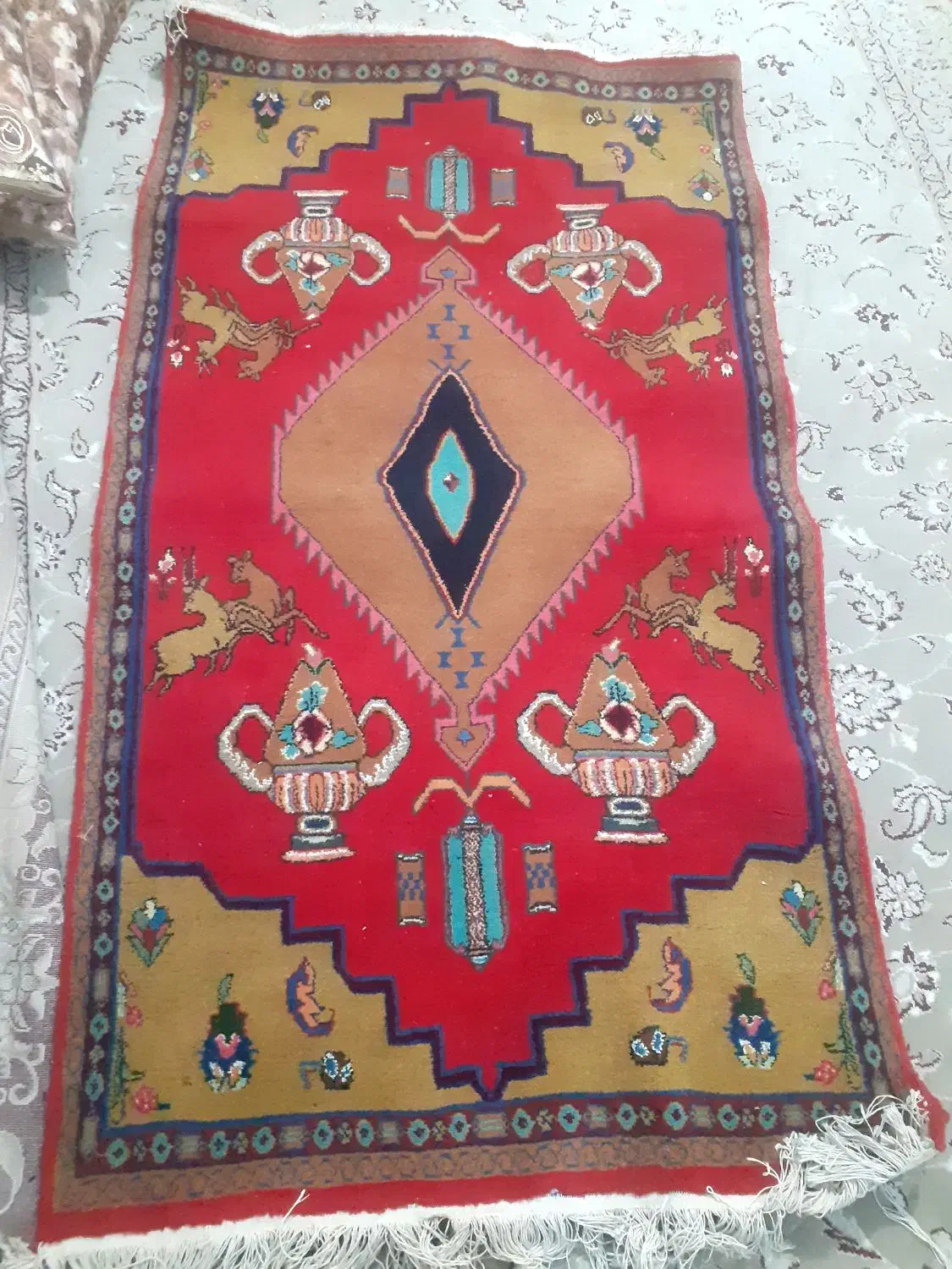 ۲ تخت فرش|فرش|اندیمشک, |دیوار