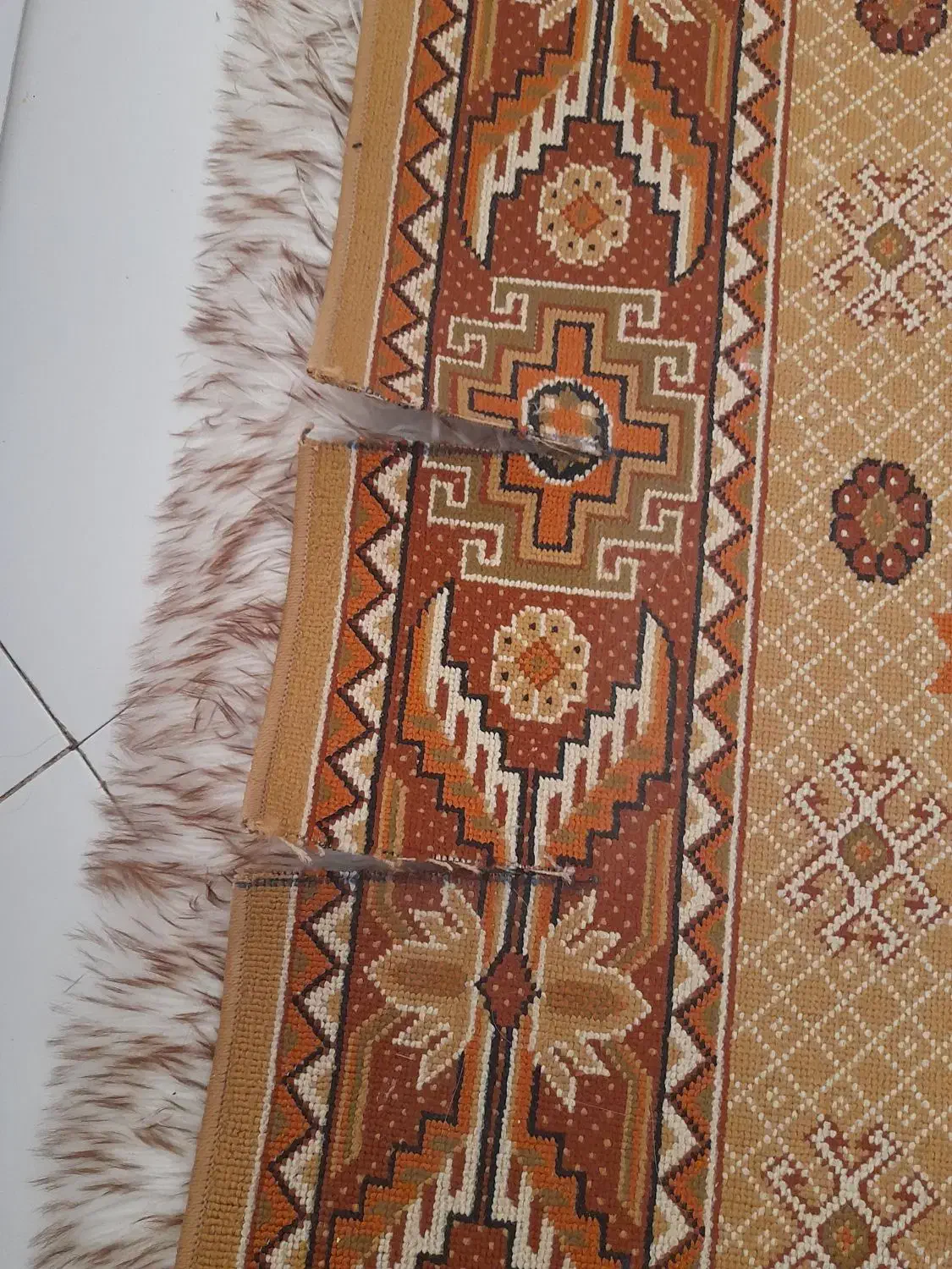 قالیچه فرش ماشینی ۵ متری|فرش|قزوین, |دیوار
