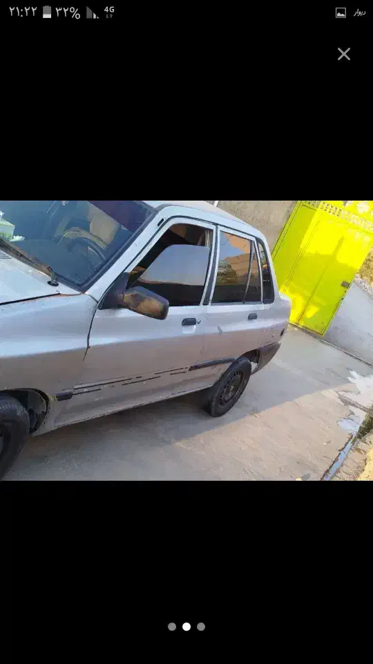 سلام خودرو پراید نقره ای ۸۶میفروشم ۱۵۰ت|خودرو سواری و وانت|یاسوج, |دیوار