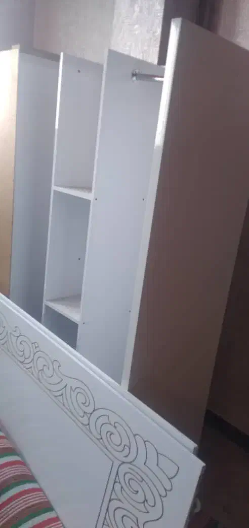 کمد لباس وکتبخانه|کتابخانه، شلف، قفسههای دیواری|خوی, |دیوار