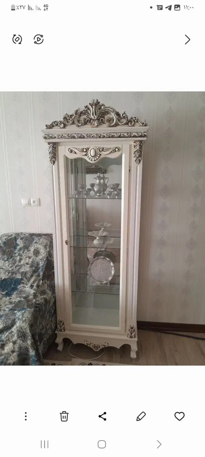 ساعت وبوفه|بوفه، ویترین، کنسول|کبودرآهنگ, |دیوار