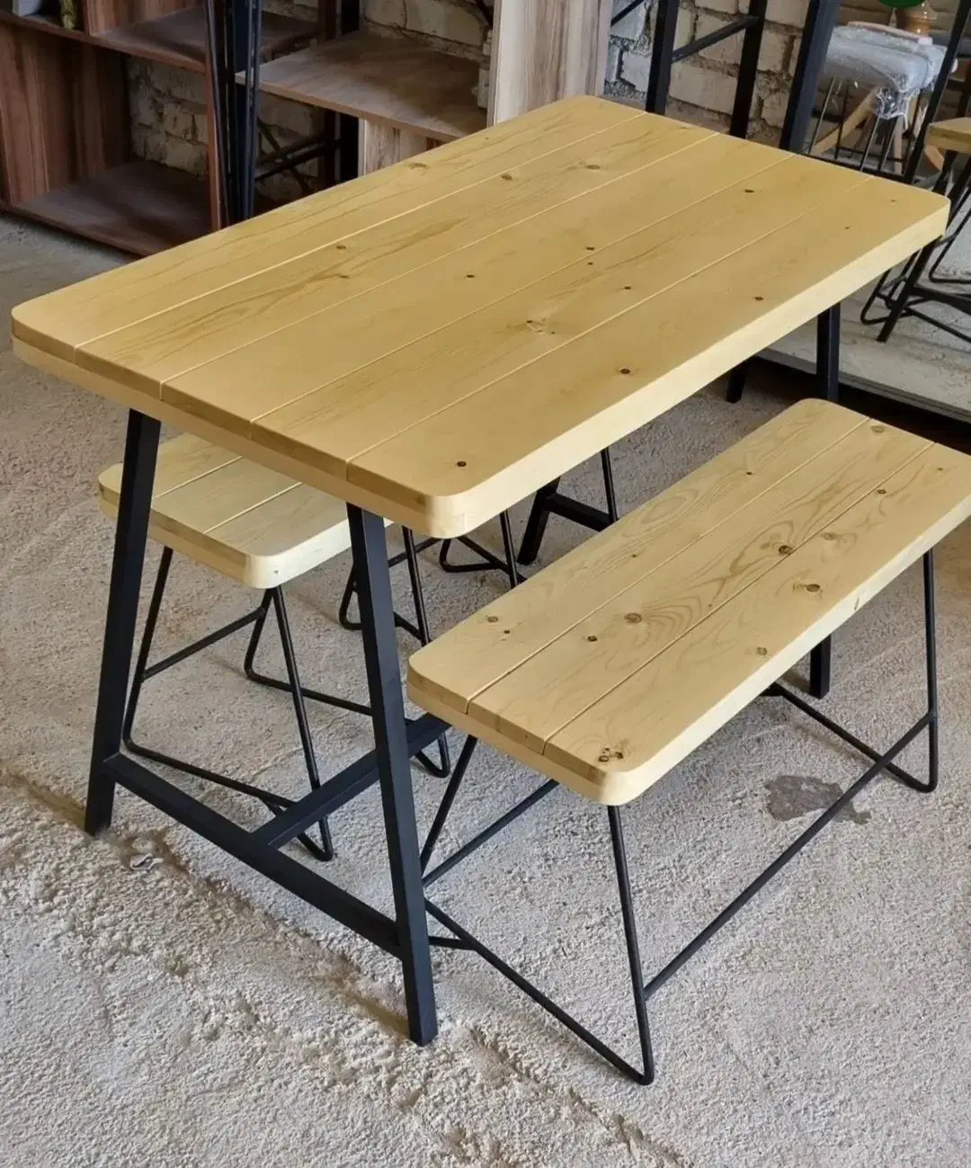 میز و نیمکت ..میز و صندلی کافه ای|میز و صندلی غذاخوری|شیراز, سلطان آباد|دیوار