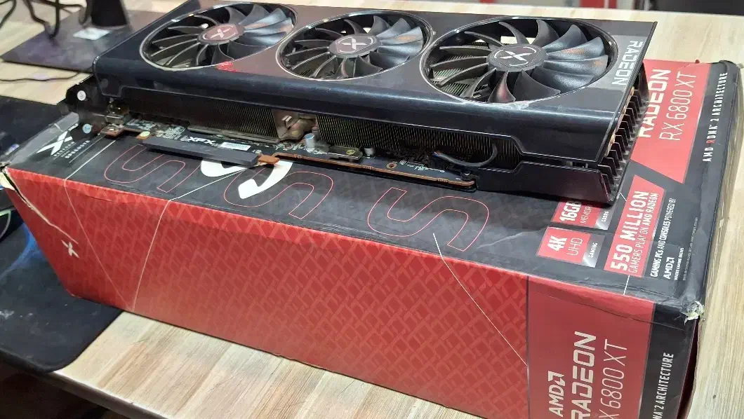 کارت گرافیک Rx6800xt Xfx 16G|قطعات و لوازم جانبی رایانه|زاهدان, |دیوار
