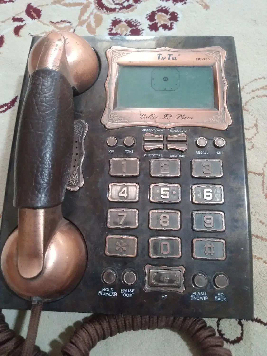 تلفنقدیمی رومیزی|تلفن رومیزی|باغستان, |دیوار