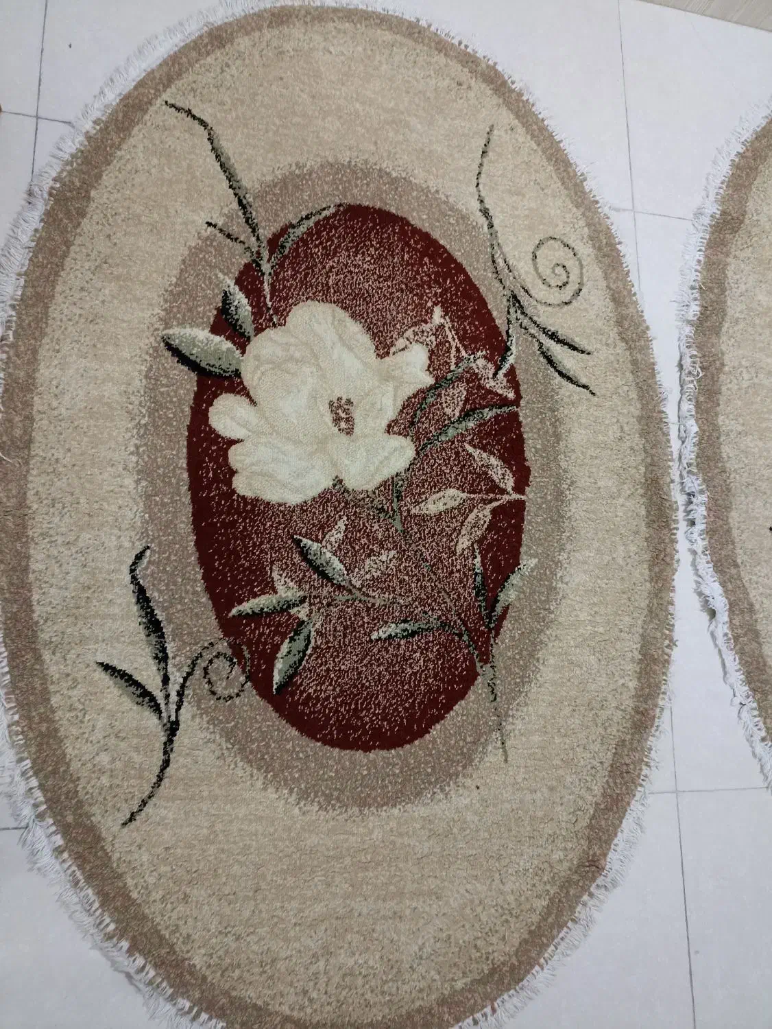 قالیچه بیضی شکل|فرش|تهران, هاشم‌آباد|دیوار