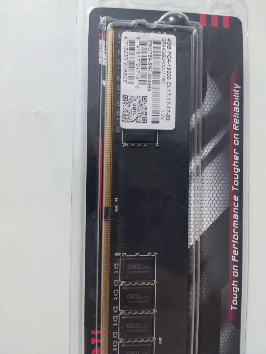 رم کامپیوتر دسکتاپGeIL Pristine 4GB DDR4|قطعات و لوازم جانبی رایانه|اهواز, ۲۵۴دستگاه|دیوار