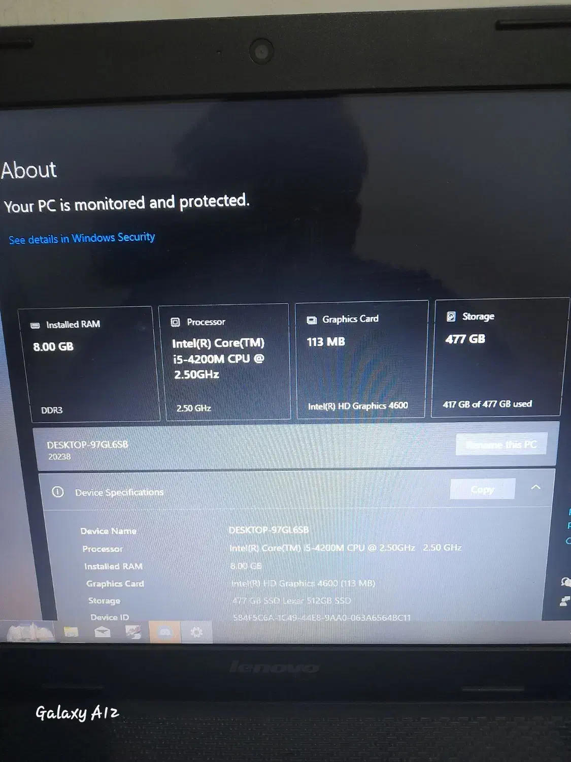 لپتاپ لنوو g510 ارتقاع یافته|رایانه همراه|شازند, |دیوار