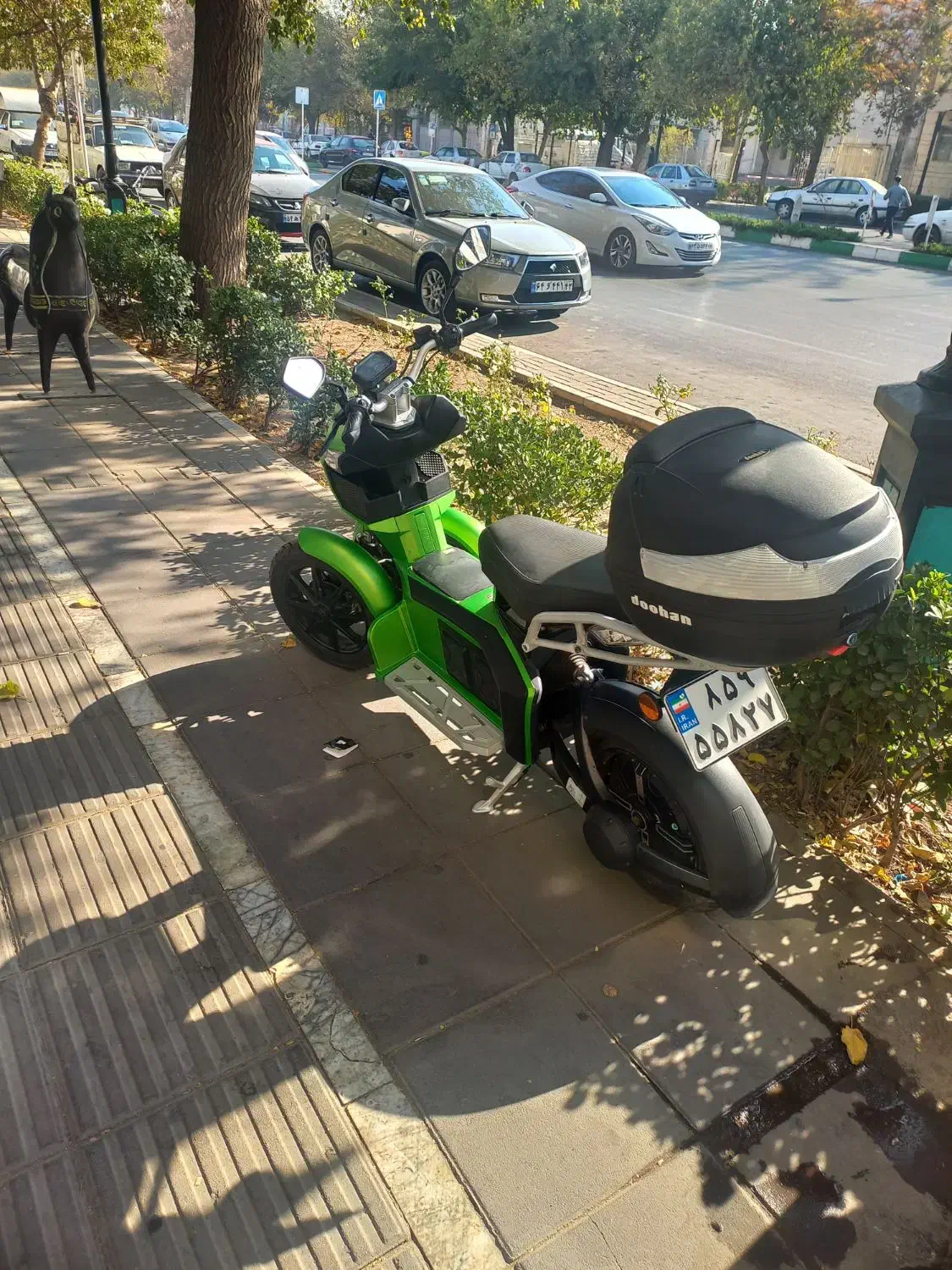 موتور سیکلت برقی دوهان|موتورسیکلت|مشهد, بهشت|دیوار