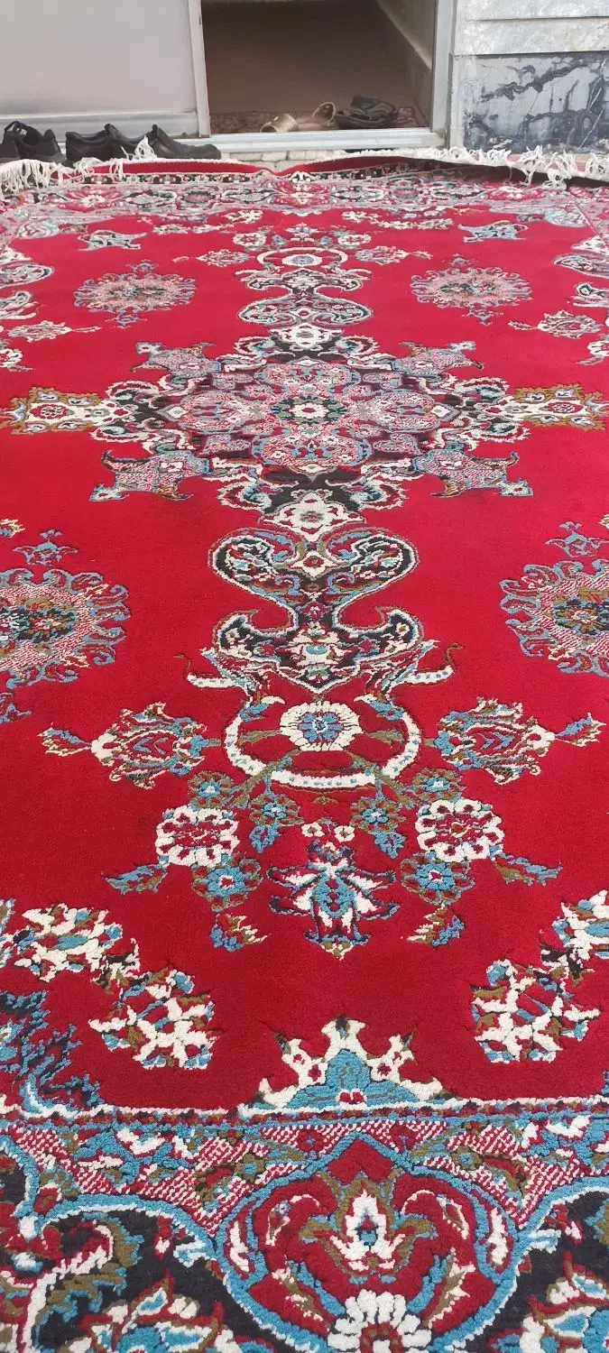 فرش ۶ متری طرح برجسته. در حد نو|فرش|مشهد, شهید بهشتی|دیوار