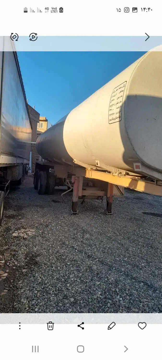 تانکر چهارمواد ساخت اصفهان|خودرو سنگین|نقده, |دیوار