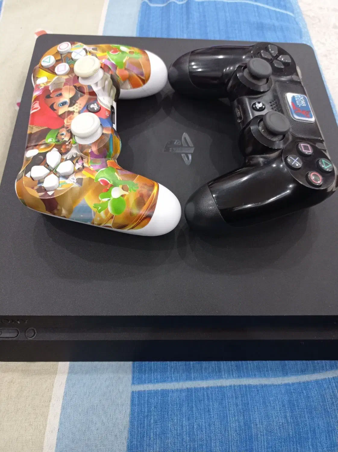 Ps 4 slim  دو دسته 500 گیگ|کنسول، بازی ویدئویی و آنلاین|گرگان, |دیوار