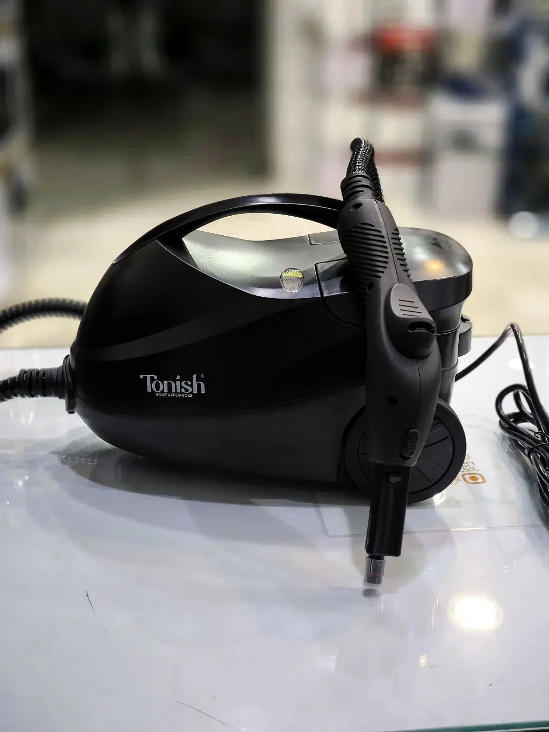 بخارشوی تونیش با جعبه، 6 بار با ضمانت|جاروبرقی، جارو شارژی، بخارشو|قم, علی آباد سعدگان|دیوار