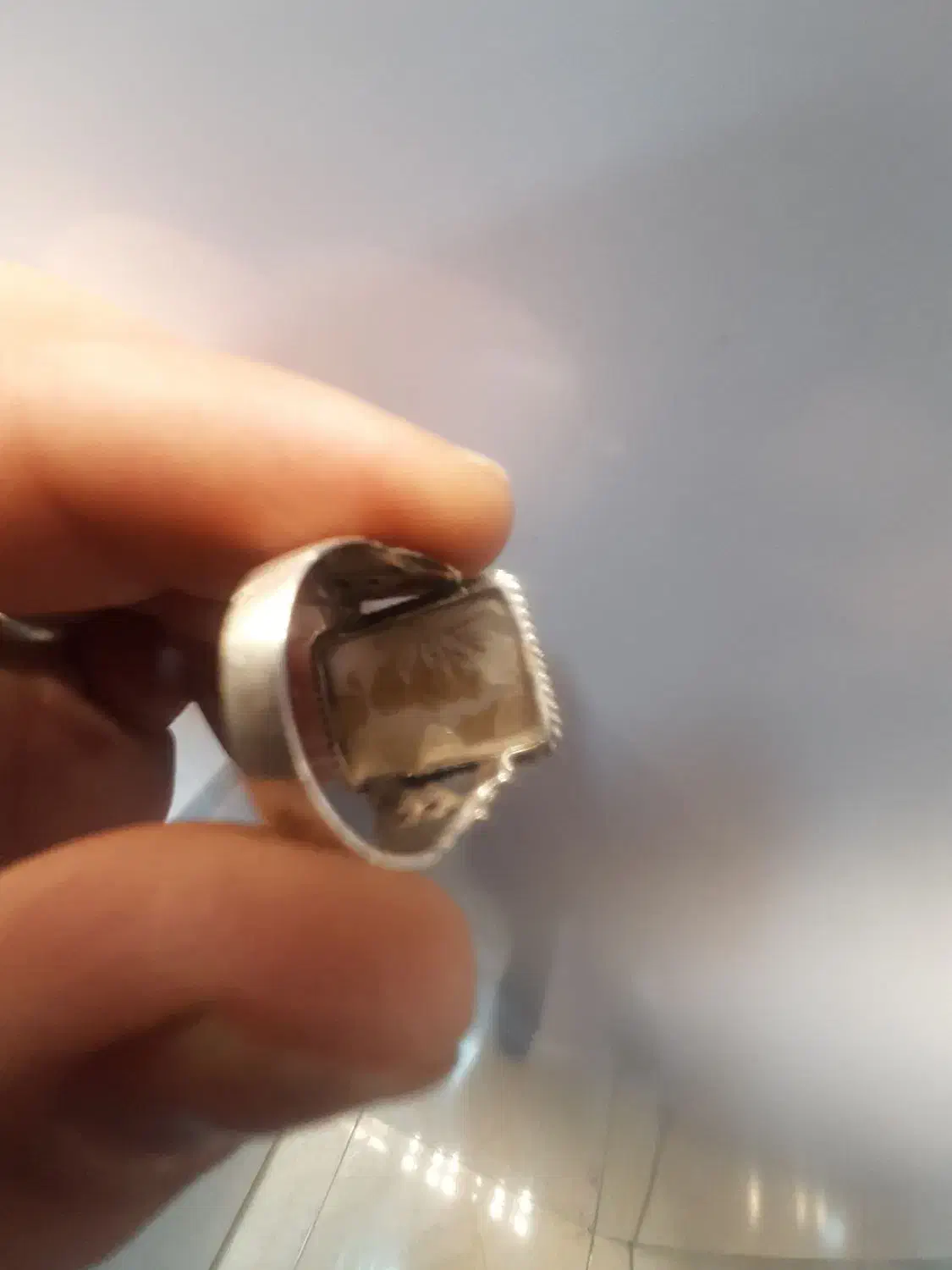 انگشتر نقره|جواهرات|شاهینشهر, فردوسی|دیوار