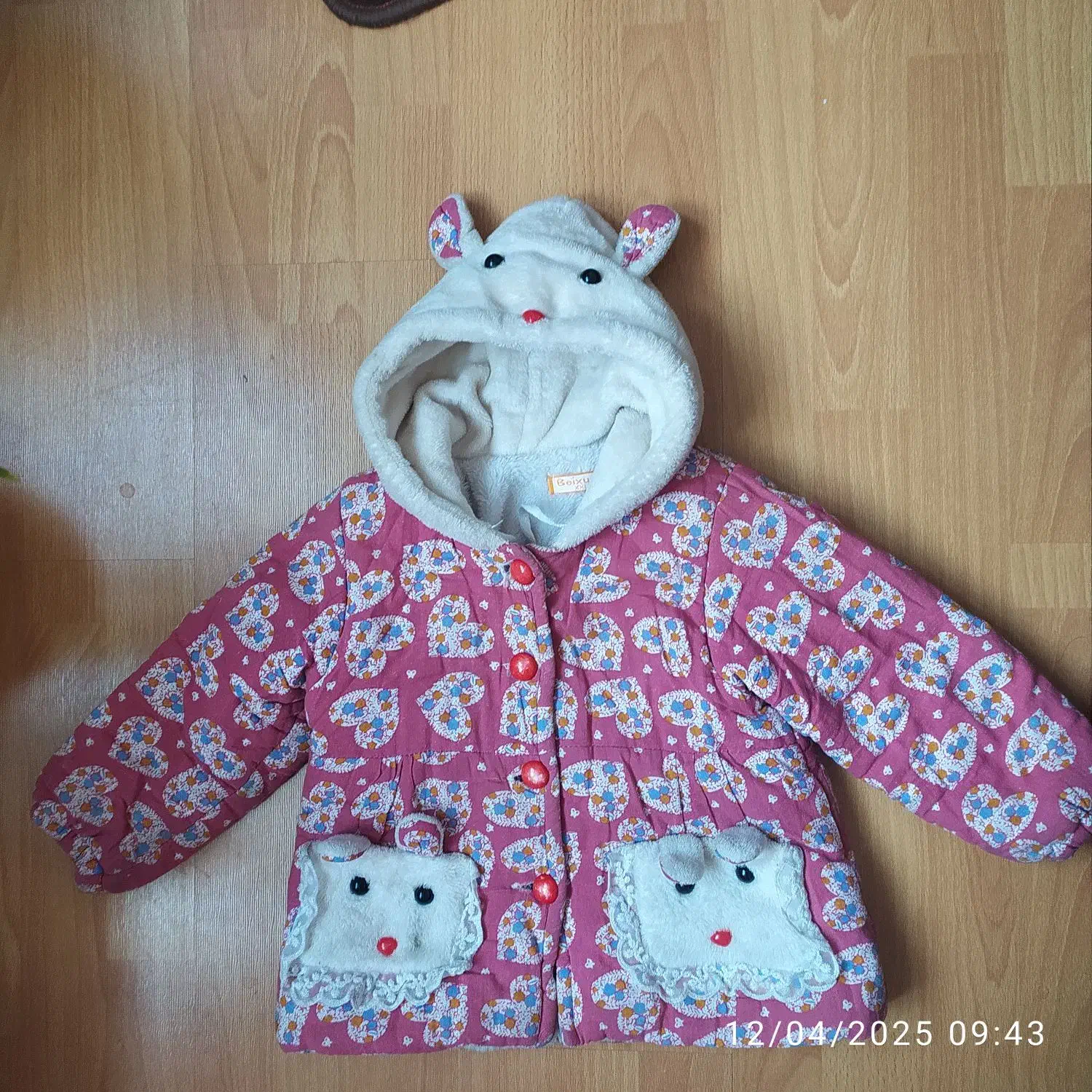 کاپشن دخترانه|کفش و لباس بچه|زنجان, |دیوار