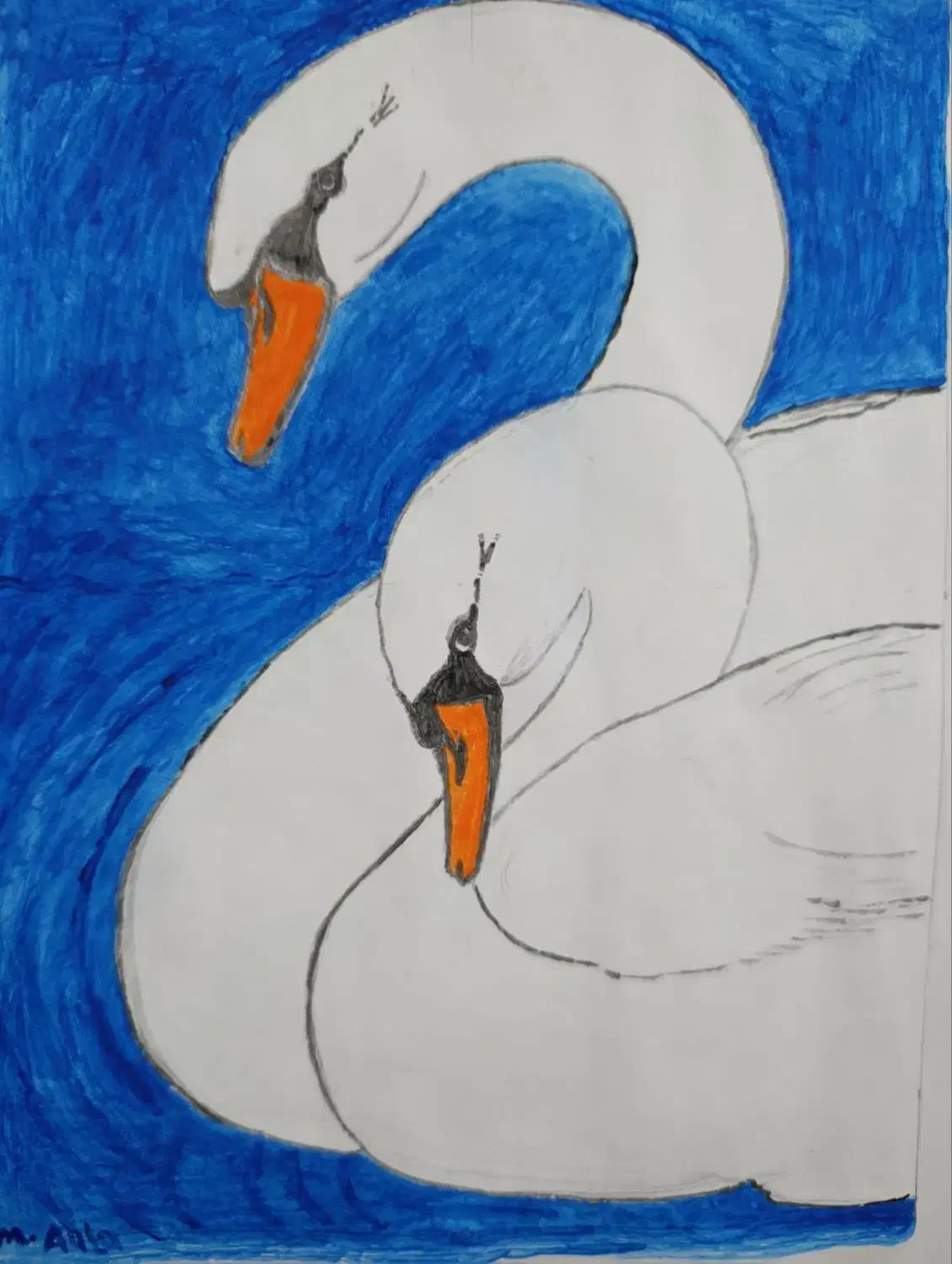 قوی سفید|تابلو، نقاشی، عکس|مراغه, |دیوار