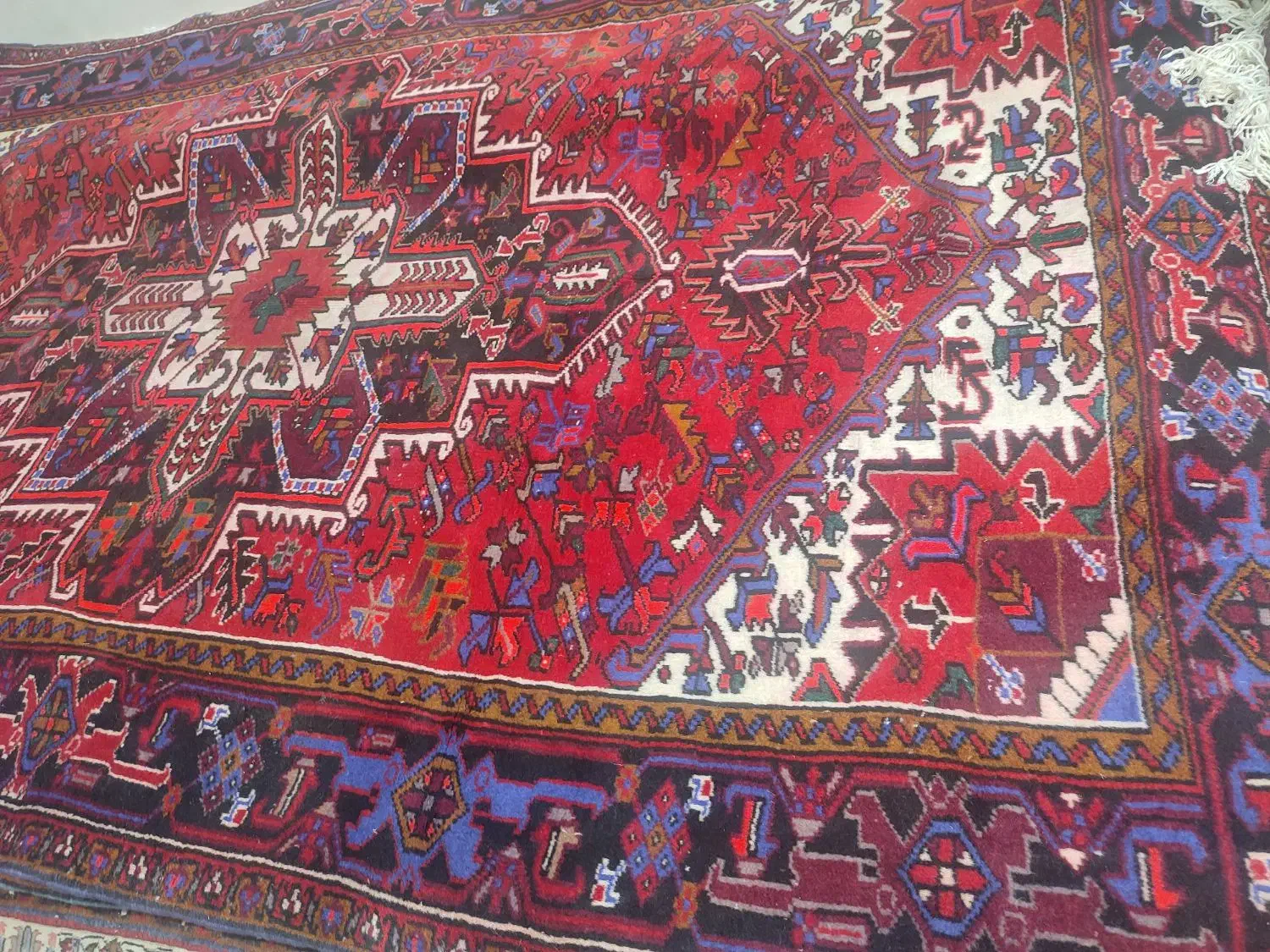 فرش دستباف کارکرده ۶متری|فرش|تبریز, |دیوار