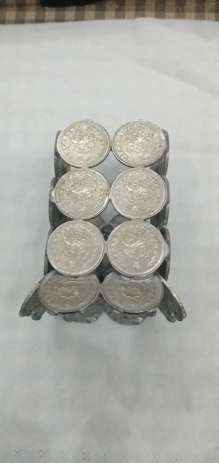 سکه یک ریالی شاهی عتیقه|کلکسیون سکه، تمبر، اسکناس|تهران, ترمینال غرب|دیوار