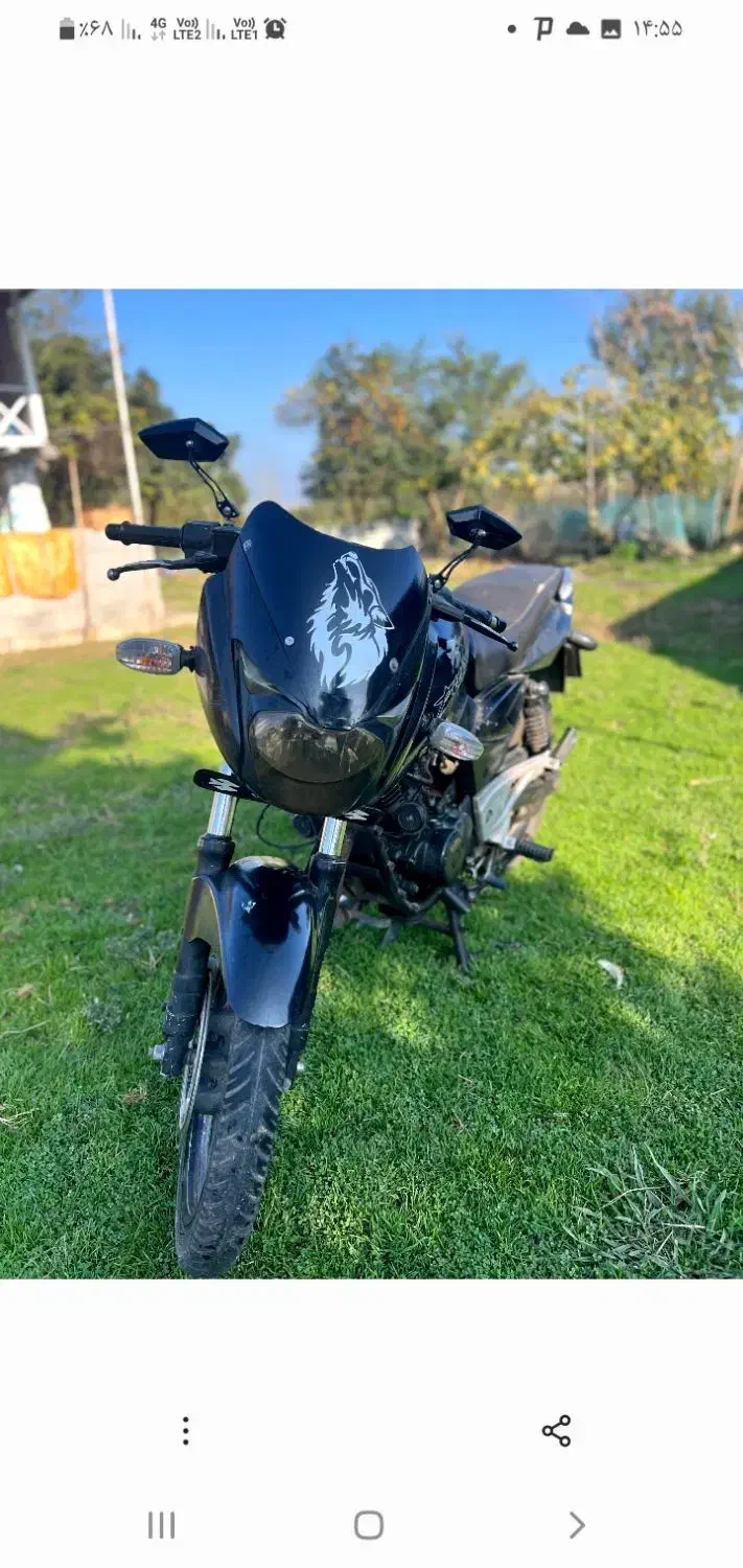 پالس باجاج۱۸۰ برگه اوراق مدل۹۰|موتورسیکلت|صومعهسرا, |دیوار