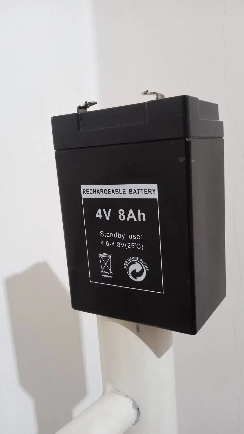 باتری 4ولت 8000میلی آمپر نو قابل شارژ|قطعات و لوازم جانبی رایانه|ایذه, |دیوار