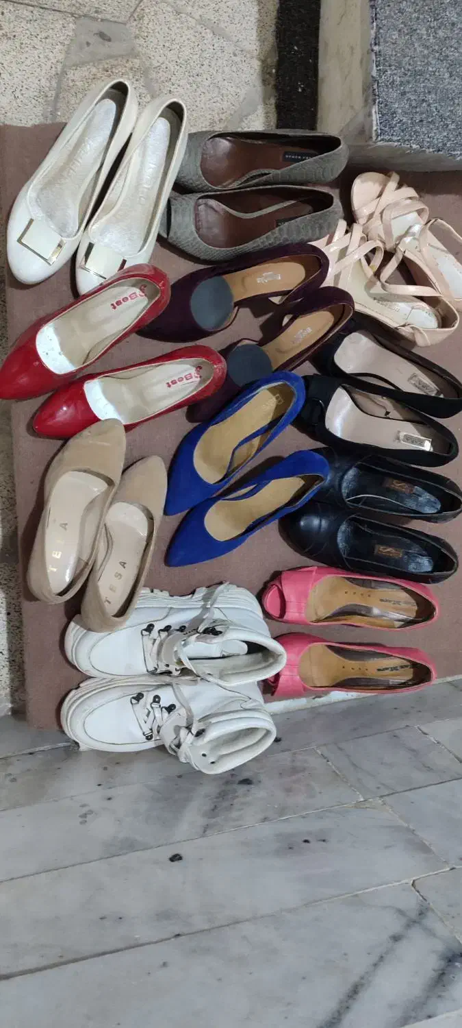 کفش|کیف، کفش، کمربند|کرج, گلدشت|دیوار