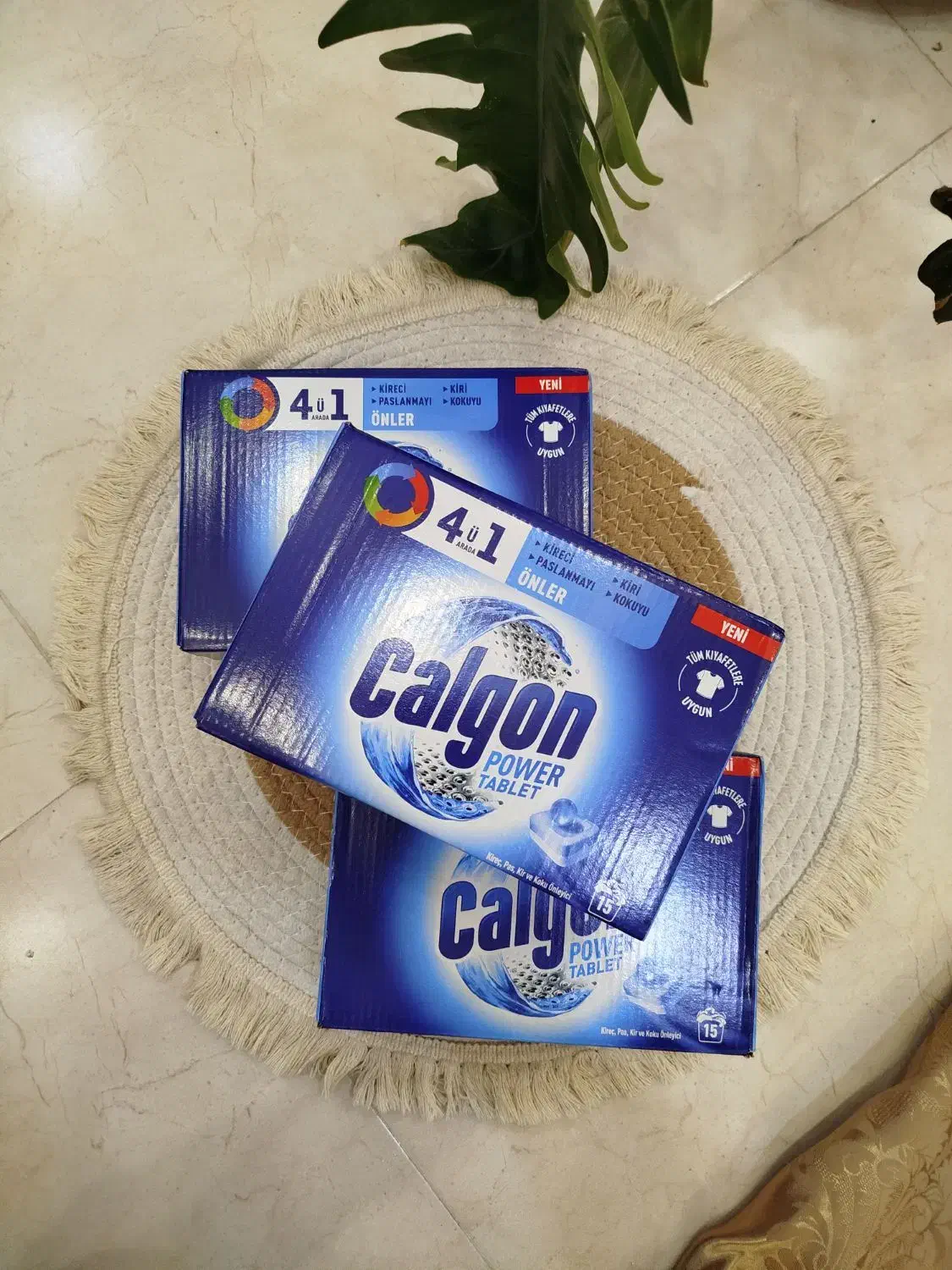قرص جرم‌گیر ماشین لباسشویی کالگون مدل 3in1|مواد شوینده و دستمال کاغذی|قم, نیروگاه|دیوار