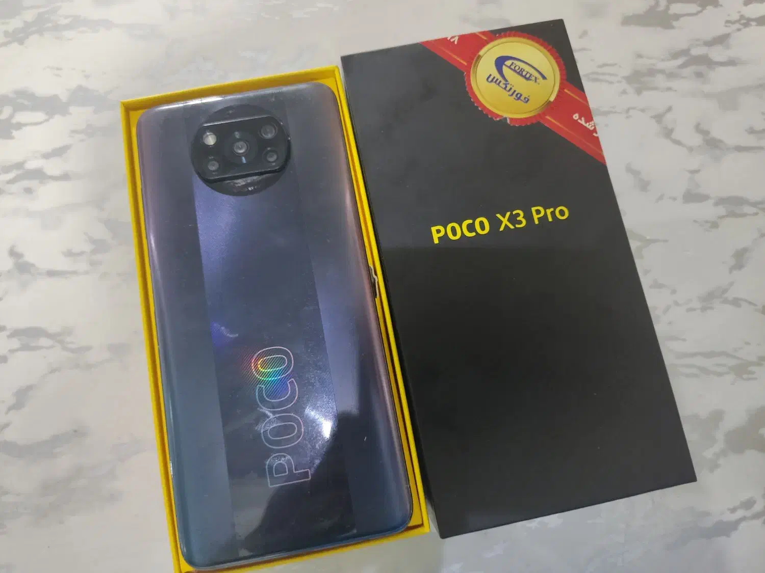گوشی شیائومی POCO X3 Pro درحد حافظه 128 رام 6|موبایل|تهران, کیانشهر|دیوار